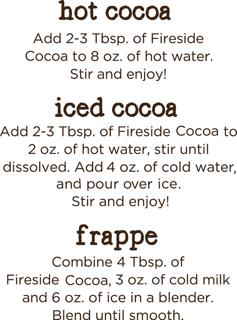 Peppermint Cocoa Cocoa Mix - Freshie & Zero