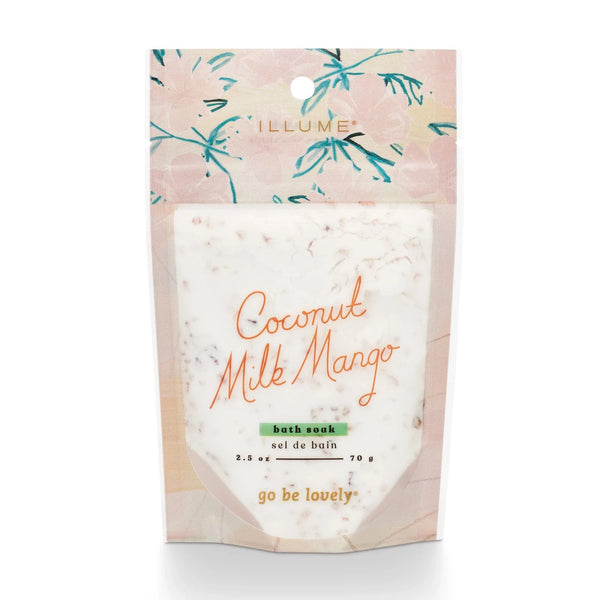 Illume Botanical Bath Soak - Coconut Milk Mango - Freshie & Zero Studio Shop