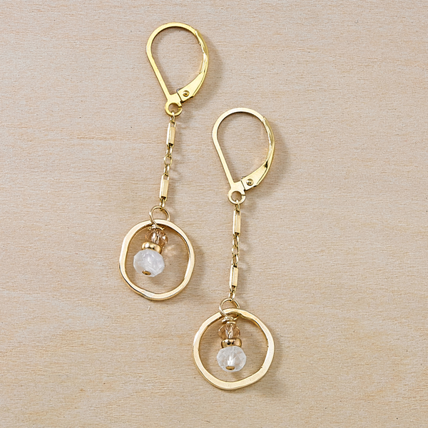 Sandbar Dainty Gold Earrings - Freshie & Zero