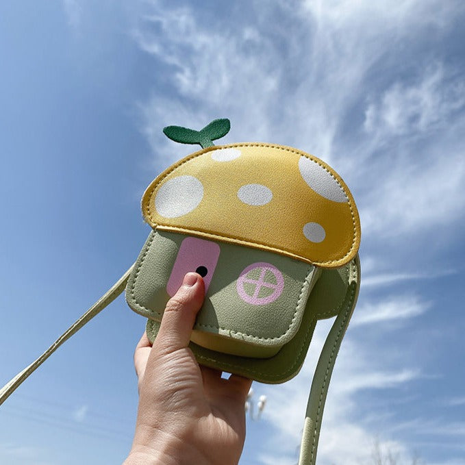 Mushroom House Kawaii Purses - Freshie & Zero Studio Shop