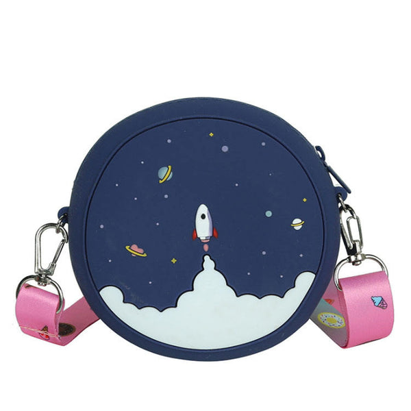 Rainbows & Rocket Ships Kawaii Purses - Freshie & Zero Studio Shop