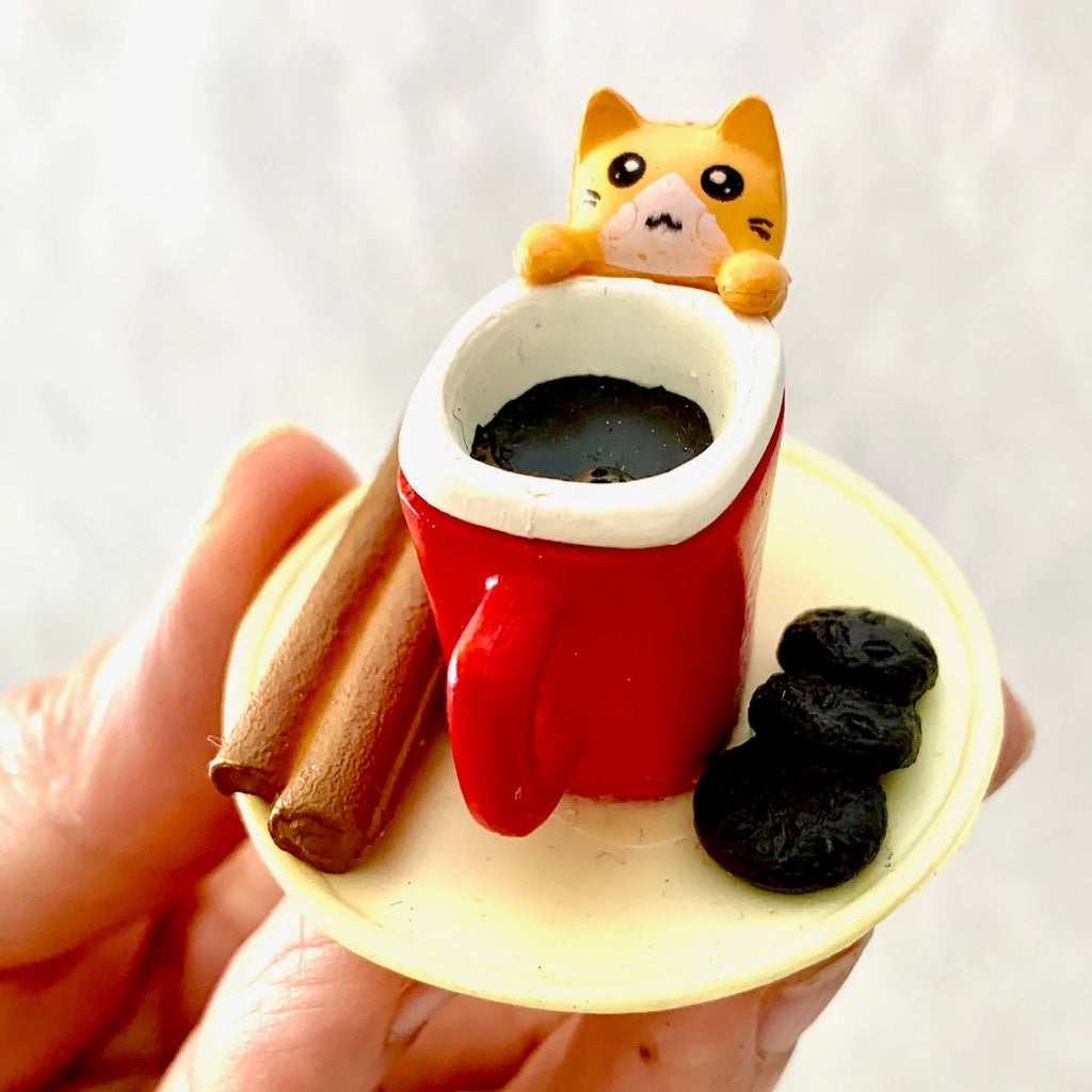 Cat Cafe Mini Figure - Freshie & Zero Studio Shop