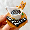 Cat Cafe Mini Figure - Freshie & Zero Studio Shop