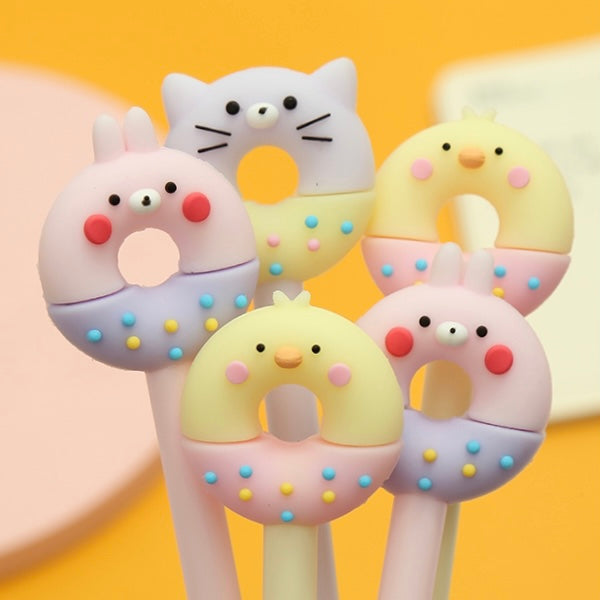Spring Donut Animal Kawaii Pen - Freshie & Zero Studio Shop