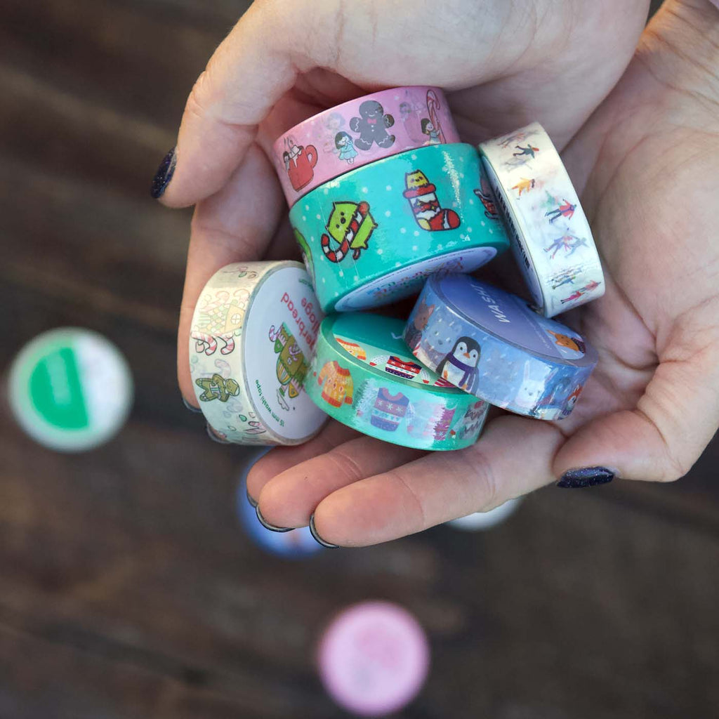 Washi Tape: Festive Sweaters - Freshie & Zero