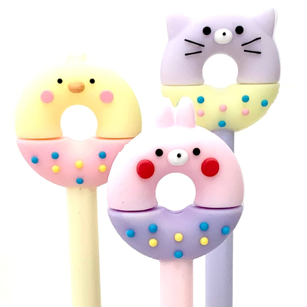 Donut Pendant Gel Ink Pen - Japanese Kawaii Pen Shop - Cutsy World