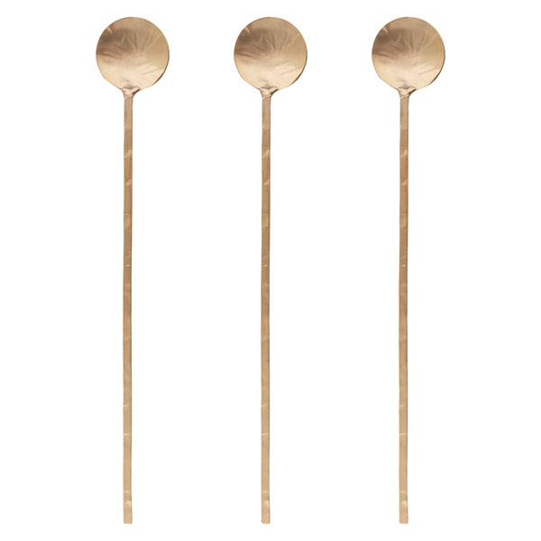 Catalina Gold Stirring Spoons Set - Freshie & Zero Studio Shop