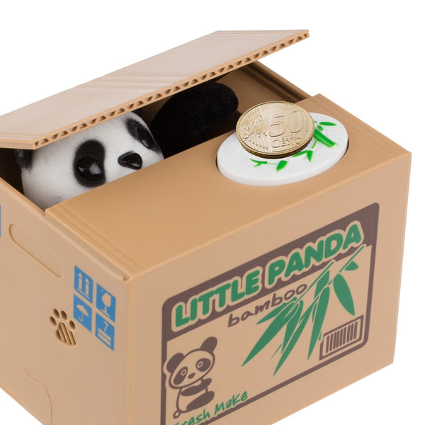 Little Panda Coin Bank - Freshie & Zero Studio Shop