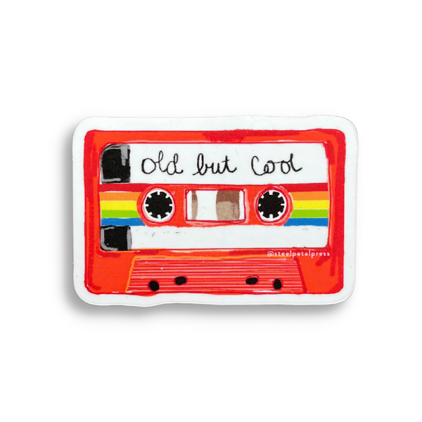 Old but Cool Mixtape Sticker - Freshie & Zero Studio Shop