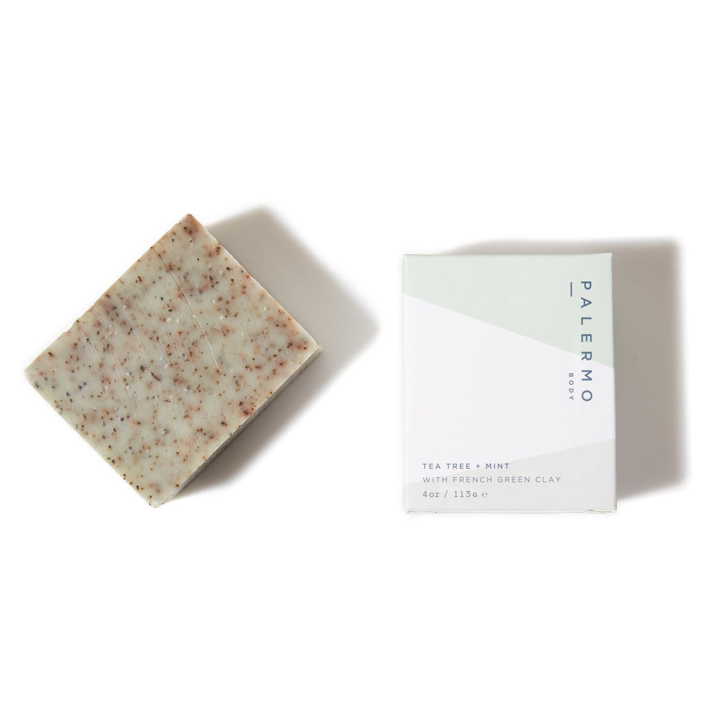 Palermo Body Soap: Tea Tree + Mint - Freshie & Zero Studio Shop