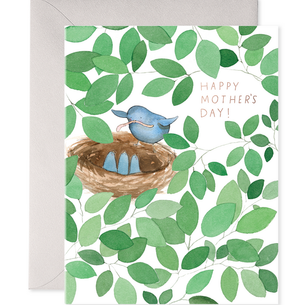 E. Frances Cards - Happy Mother's Day Birds - Freshie & Zero Studio Shop
