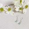 Lily Earrings - Silver & Amazonite - Freshie & Zero
