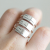 Enneagram Type Handmade Ring - Freshie & Zero