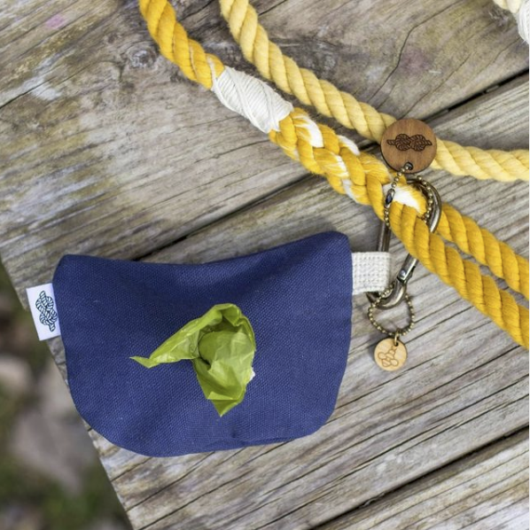 Journey Dog Waste Bag Holder: Ocean Blue - Freshie & Zero