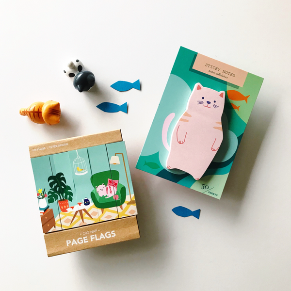 Page Flags: Cat Nap - Freshie & Zero Studio Shop
