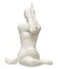 Yoga Figure with White Volcano Finish - Freshie & Zero Studio Shop