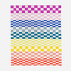 Checkered Knit Throw Blanket - Freshie & Zero Studio Shop