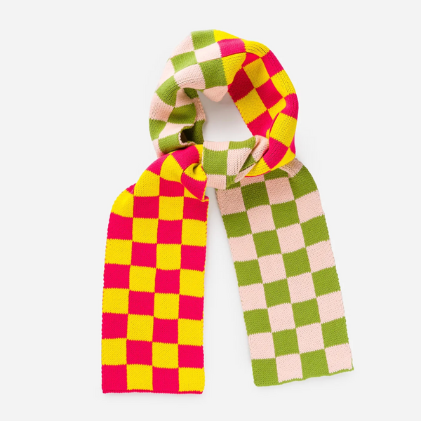 Checkered Scarf - Freshie & Zero Studio Shop