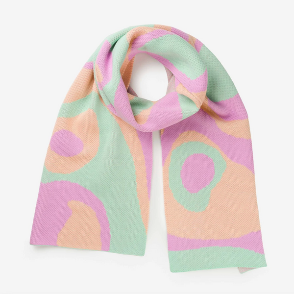 Color Block Abstract Scarf - Freshie & Zero Studio Shop