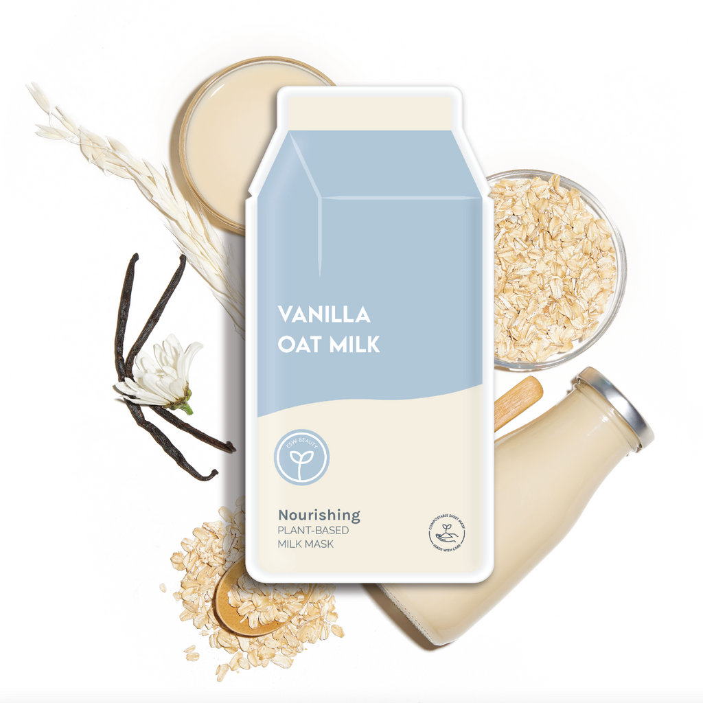Vanilla Oat Milk Nourishing Plant Based Milk Mask - Freshie & Zero Studio Shop