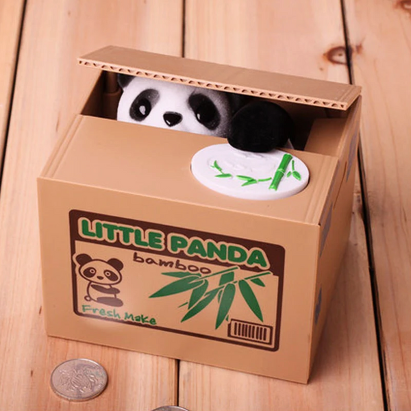 Little Panda Coin Bank - Freshie & Zero Studio Shop