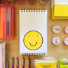 Task Pad Notebook by Shorthand Press: Smiley Face - Freshie & Zero Studio Shop