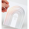 Iridescent Rainbow Birthday Card - Freshie & Zero Studio Shop