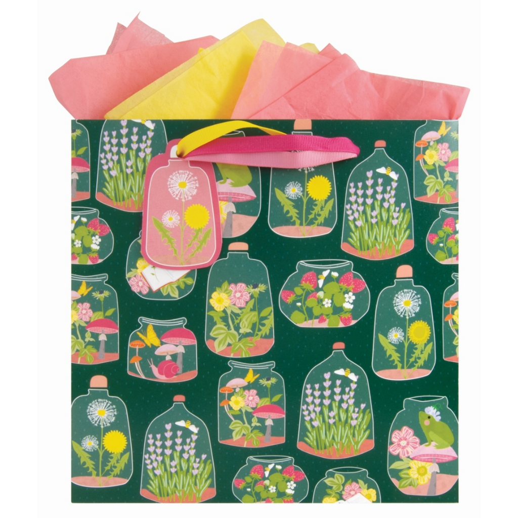 Cottage Cloche Medium Square Gift Bag - Freshie & Zero Studio Shop