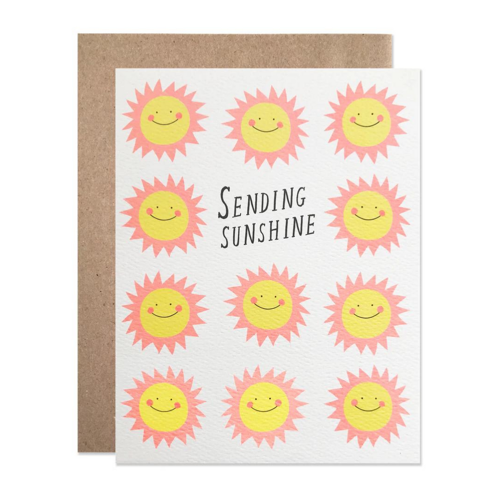 Sending Sunshine Card - Freshie & Zero Studio Shop