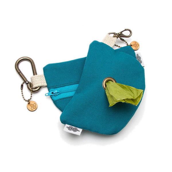 Journey Dog Waste Bag Holder: Ocean Blue - Freshie & Zero