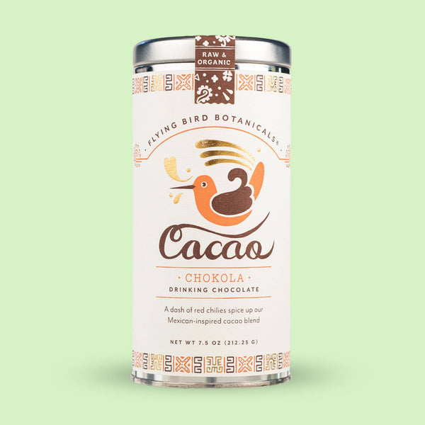 Spicy Cacao Premium Drinking Chocolate Mix – Large Tin - Freshie & Zero Studio Shop