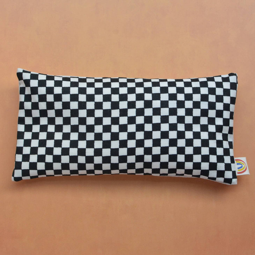 Checkered Weighted Eye Pillow - Freshie & Zero Studio Shop