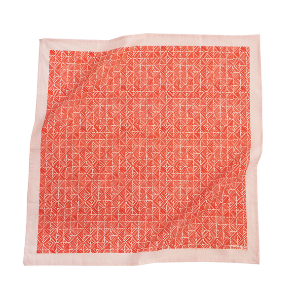 Hemlock Bandana: Poison Pink & Red - Freshie & Zero Studio Shop