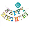 Recycled Book Garland - Happy Birthday - Freshie & Zero Studio Shop