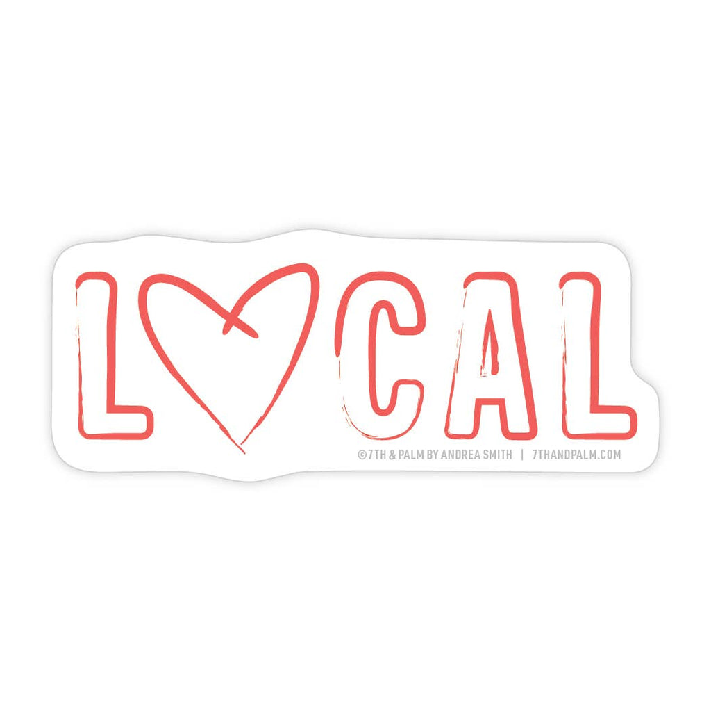 Local Love Sticker - Freshie & Zero Studio Shop