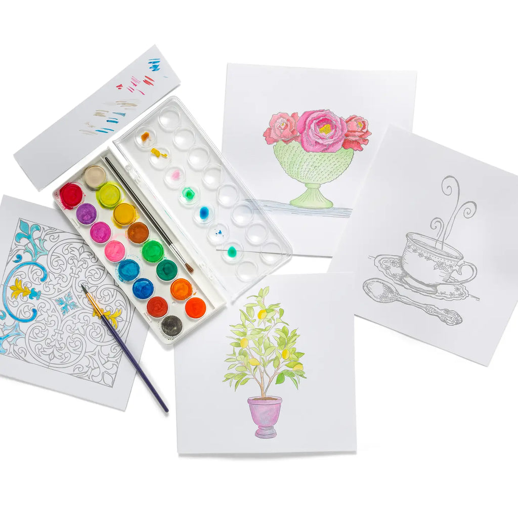 Watercolor  Creative Kit – Color Box Letterpress
