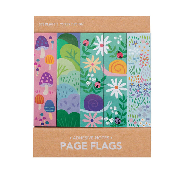 Little Garden Page Flags - Freshie & Zero Studio Shop