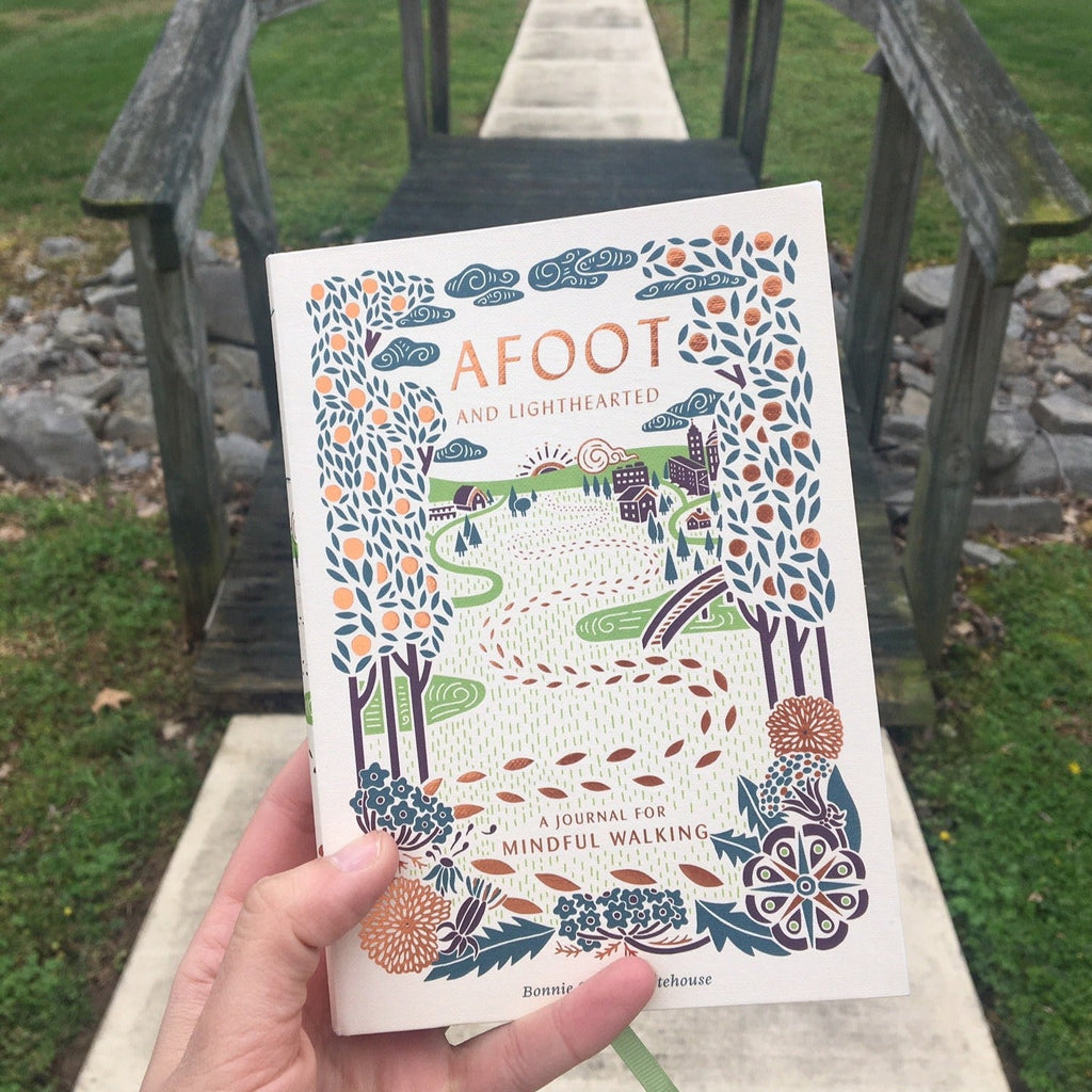 Afoot and Lighthearted: A Journal for Mindful Walking - Freshie & Zero
