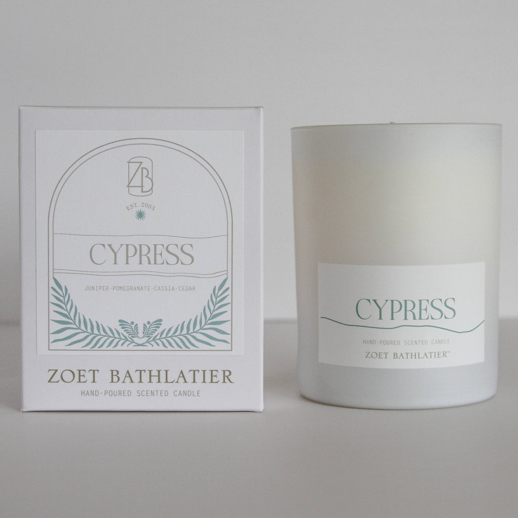 Cypress Candle by Zoet Bathlatier - Freshie & Zero Studio Shop
