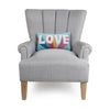 Colorful Love Hook Pillow - Freshie & Zero Studio Shop