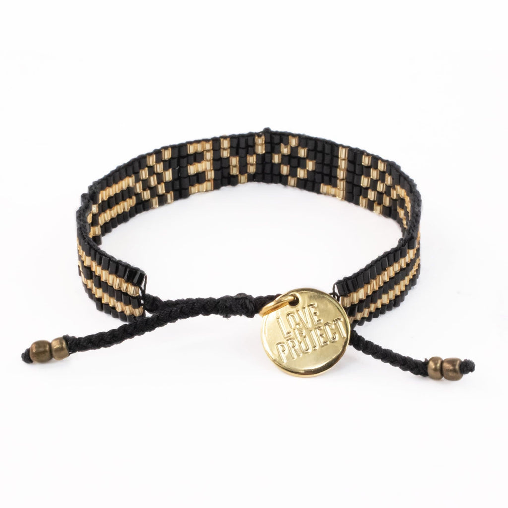 Seed Bead LOVE Bracelet Classic - Freshie & Zero