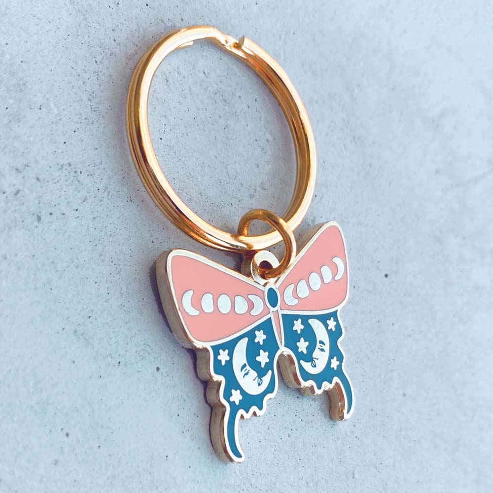 Little Luna Butterfly Keychain - Freshie & Zero