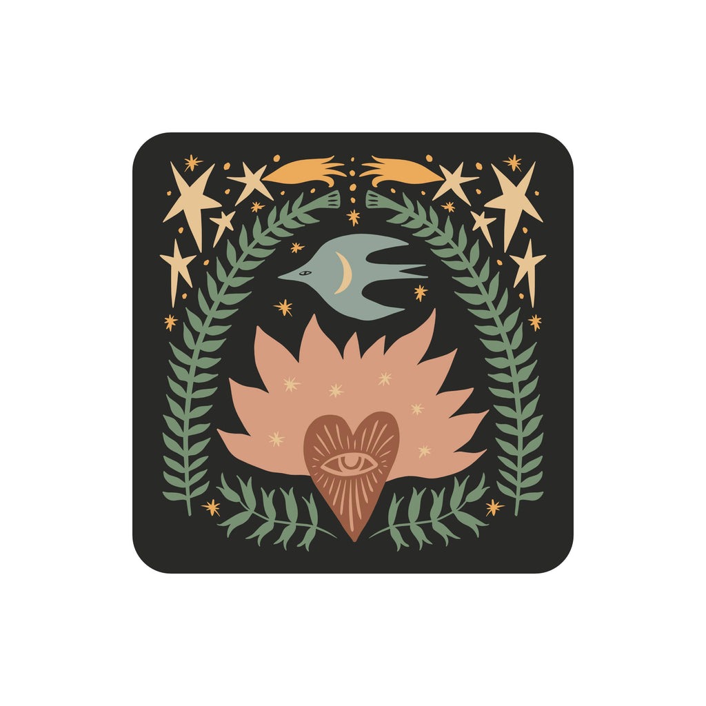Wild Heart Vinyl Sticker - Freshie & Zero Studio Shop