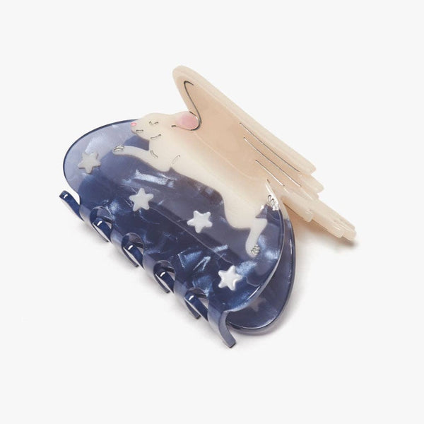 Flying Rabbit Starry Hair Claw - Freshie & Zero Studio Shop