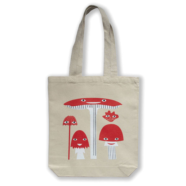 Friendly Mushroom Tote Bag - Freshie & Zero Studio Shop