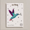 Iron on Patch - Hummingbird - Freshie & Zero Studio Shop