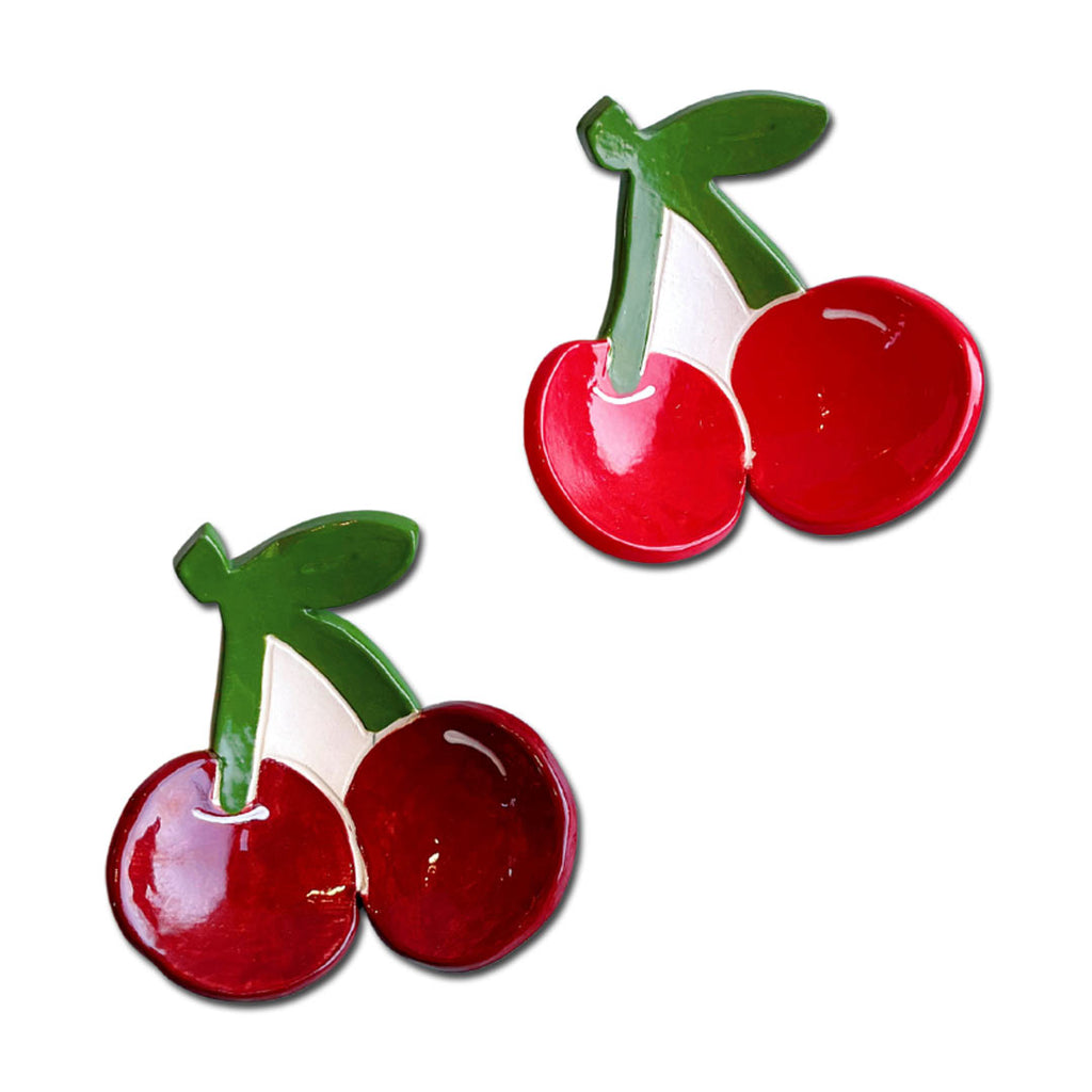 Cherry Handmade Trinket Dish - Freshie & Zero Studio Shop