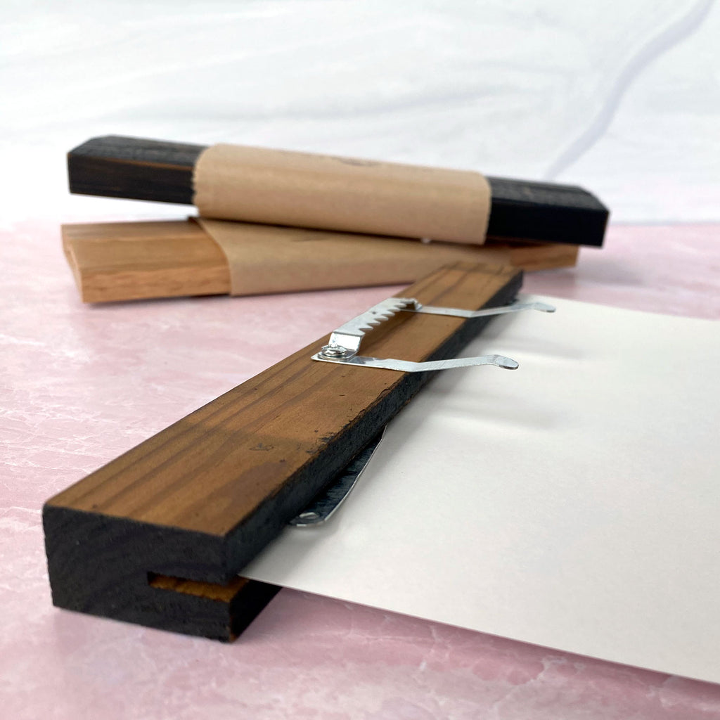 Minimalist Wooden Wall Stick Frames - new colors! - Freshie & Zero