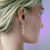 chloe grey pearl earrings - Freshie & Zero Studio Shop