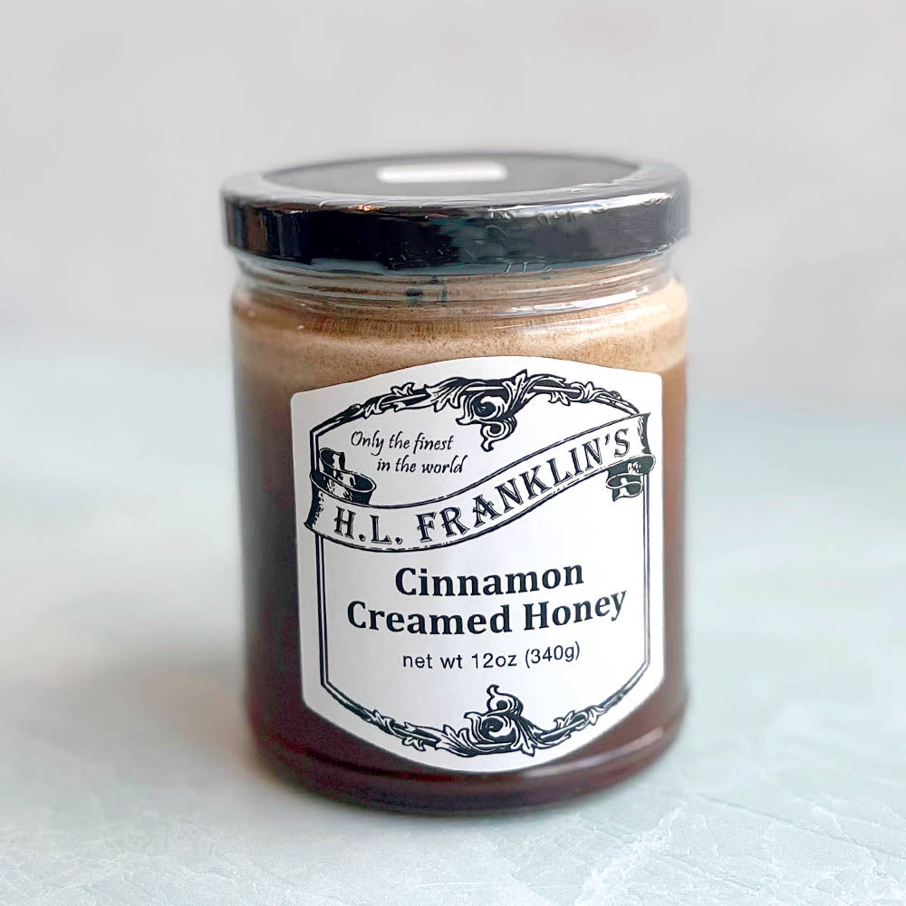 Cinnamon Creamed Honey: 12oz jar - Freshie & Zero Studio Shop